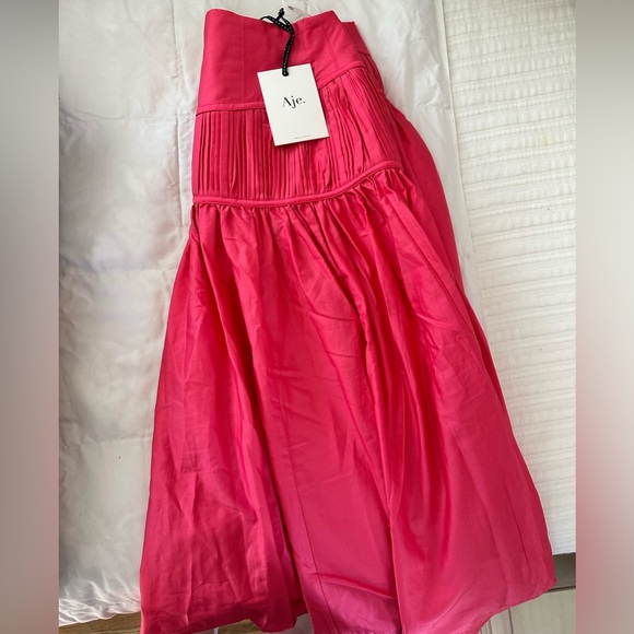 AJE Pleated Top & Midi Skirt Set - Picture 8 of 8